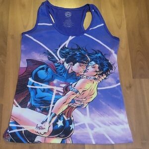 DC Vibrant Blue Tank Top